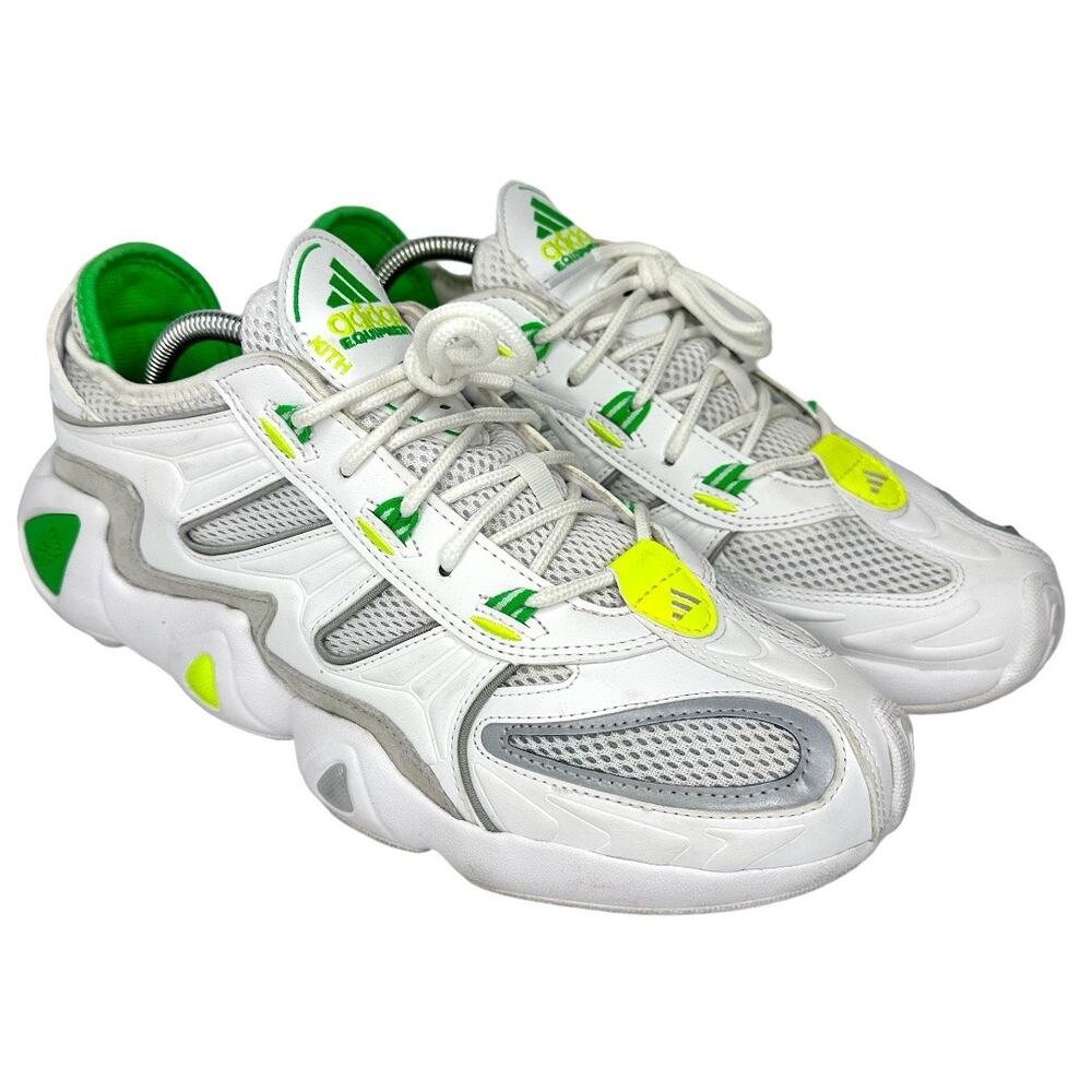 Adidas Mens Size 10 Kith x FYW Ronnie Fieg S-97 Green White Neon EF3646 Sneakers